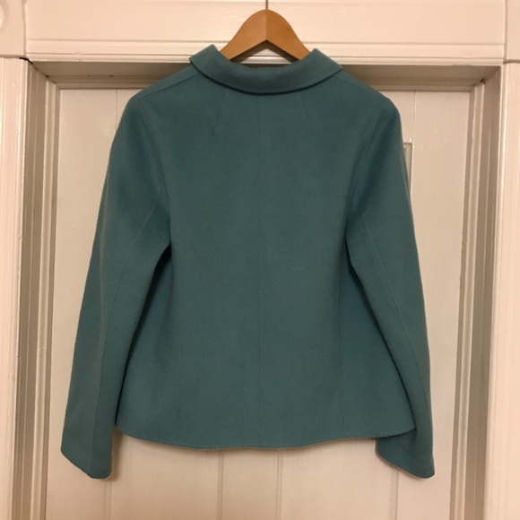 EUC Talbots wool blend button up coat, size 10 - Picture 2 of 5